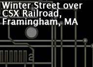 Winter Street over CSX Railroad, Framingham, MA